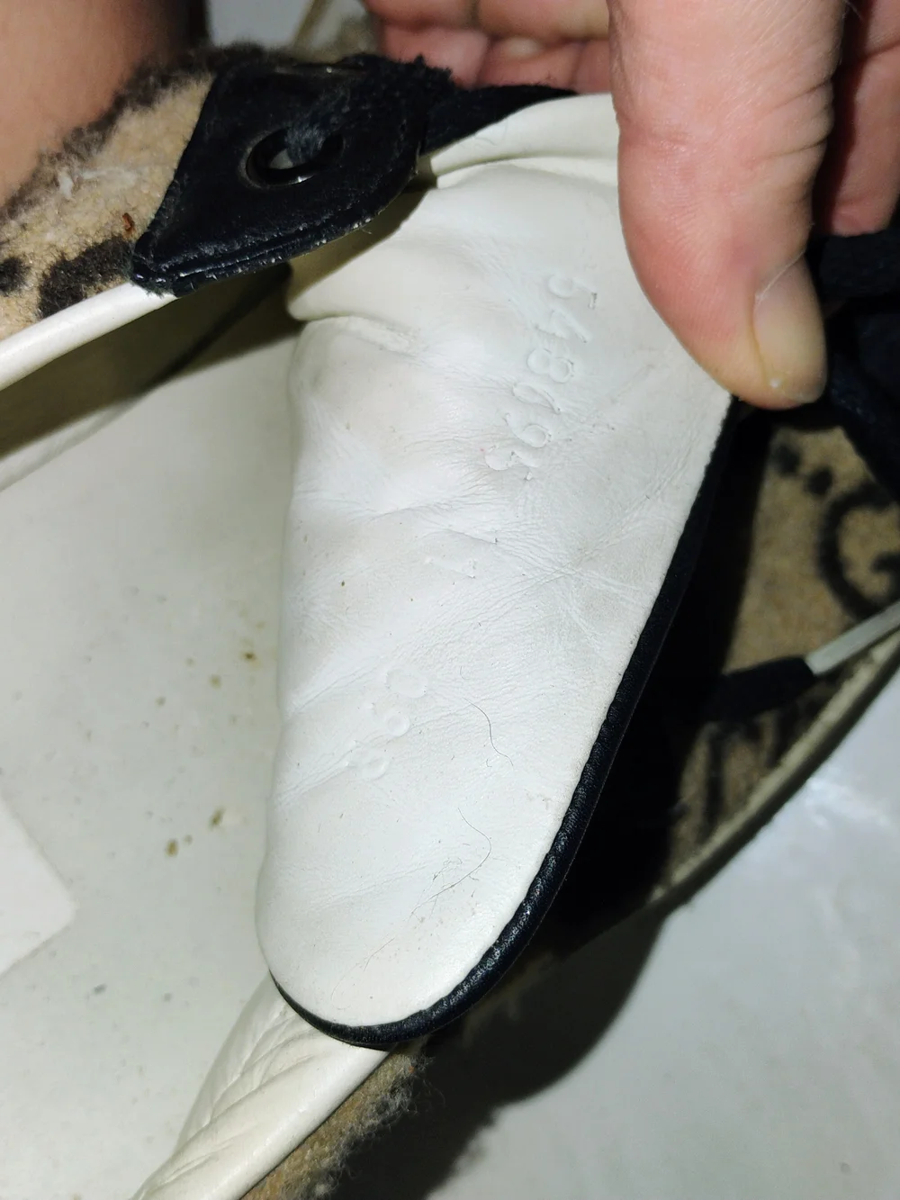 Gucci GG Wool Ace Sneakers